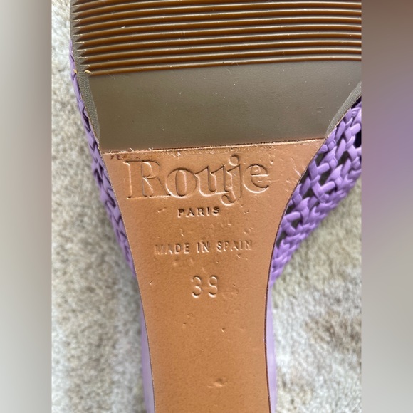 Mules Rouje 39 purple - Picture 6 of 8